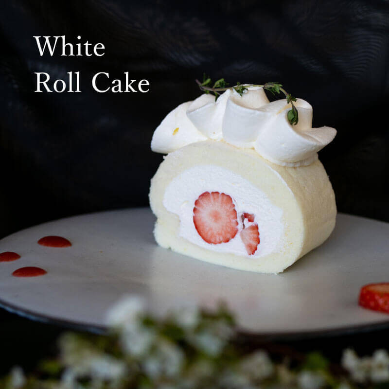 ホワイトロールケーキ